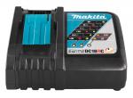MAKITA DC18RC Schnellladegerät Nr. 195584-2 geeignet für 14,4V und 18V Li-Ion Akkus bis max. 6,0Ah